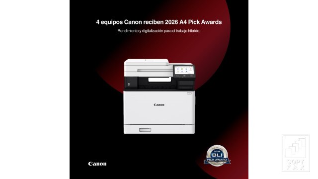 Copyfax del Sureste Canon – Reconocimiento a equipos multifuncionales (Abril 2026)