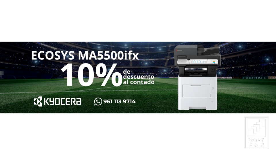 KYOCERA ECOSYS MA5500ifx Copyfax del Sureste